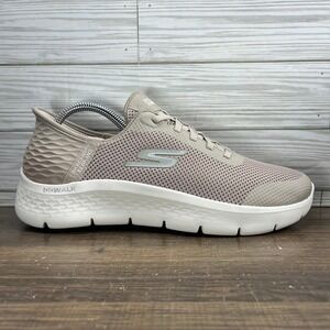 Skechers GoWalk Flex Women's Beige Shoes - Women's Size 10